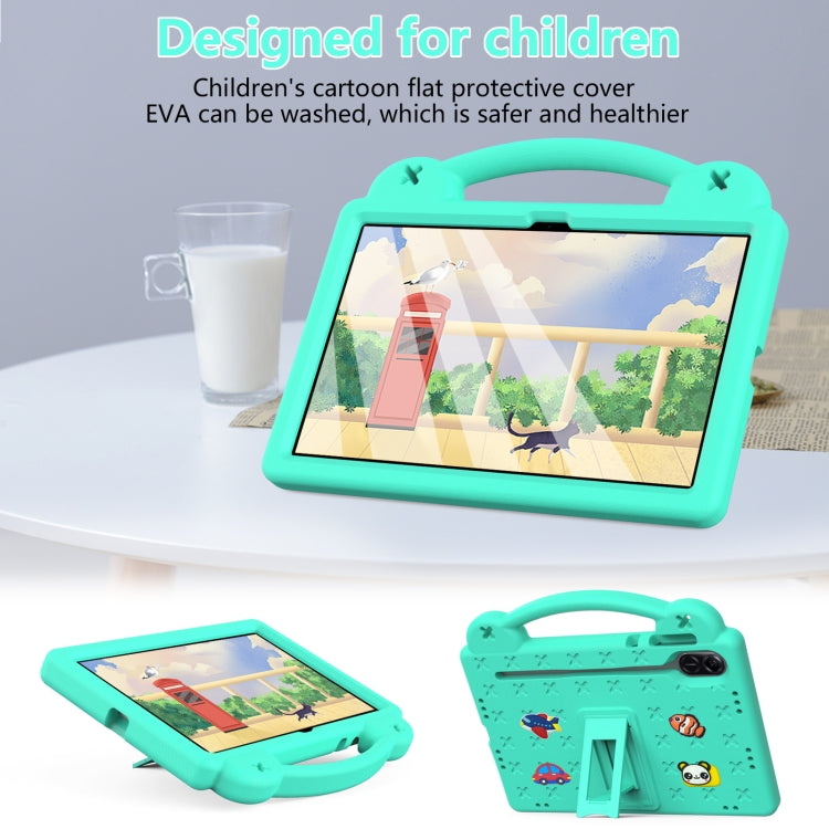 For Honor X8 Pro 11.5 Handle Kickstand Children EVA Shockproof Tablet Case(Mint Green) - free shipping - PMC TechLife - Order now!