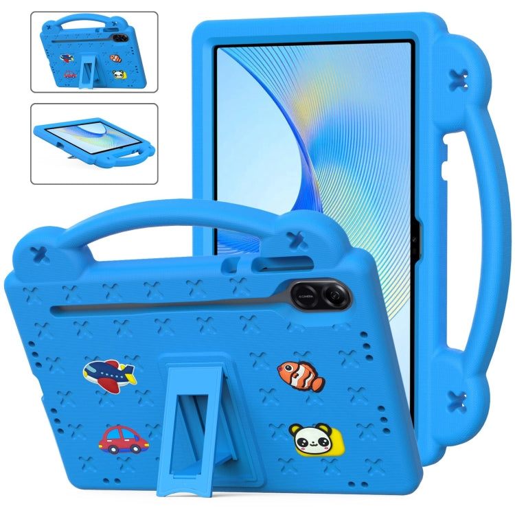 For Honor X8 Pro 11.5 Handle Kickstand Children EVA Shockproof Tablet Case(Sky Blue) - Honor by PMC TechLife | Online Shopping South Africa | PMC TechLife | Buy Now Pay Later Mobicred