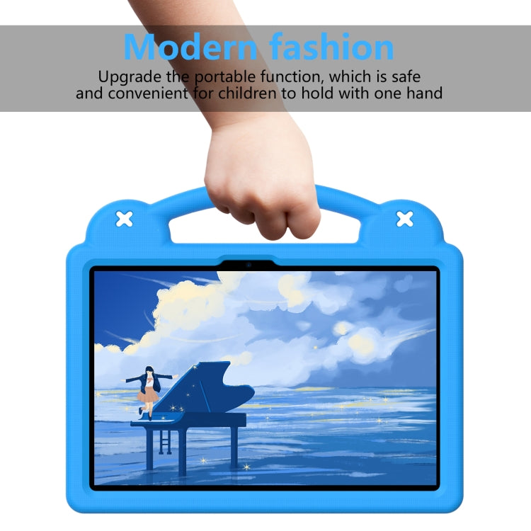 For Honor Pad X8a Handle Kickstand Children EVA Shockproof Tablet Case(Sky Blue) - Honor by PMC TechLife | Online Shopping South Africa | PMC TechLife | Buy Now Pay Later Mobicred