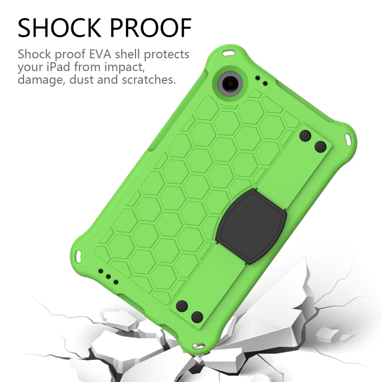 For Blackview Tab 60 8.7 2023 Honeycomb EVA Hybrid PC Tablet Case with Strap(Green+Black) - Others by PMC TechLife | Online Shopping South Africa | PMC TechLife