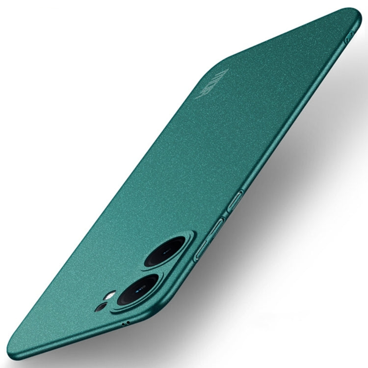 For vivo iQOO Neo9 / Neo9 Pro MOFI Fandun Series Frosted PC Ultra-thin All-inclusive Phone Case(Green) - vivo Cases by MOFI | Online Shopping South Africa | PMC TechLife | Buy Now Pay Later Mobicred
