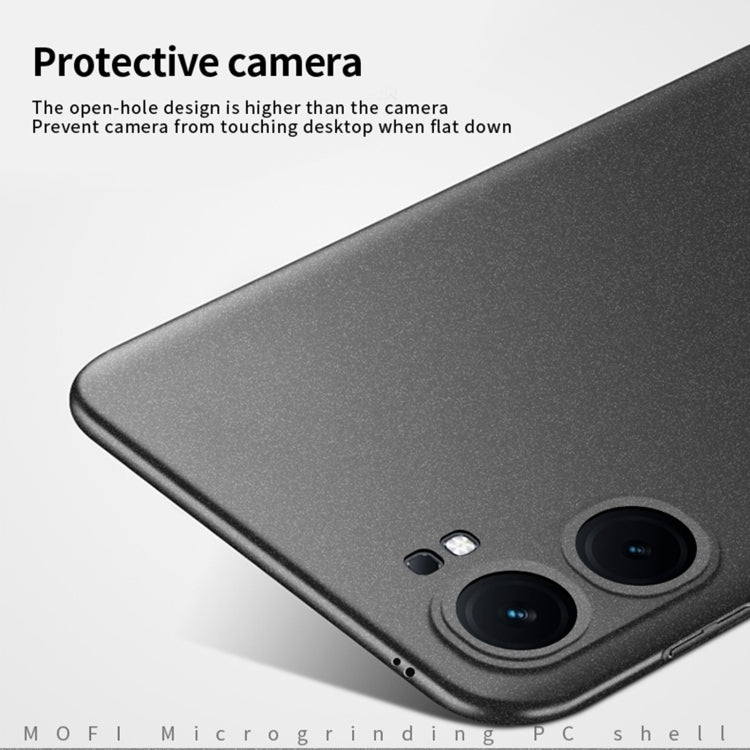 For vivo iQOO Neo9 / Neo9 Pro MOFI Fandun Series Frosted PC Ultra-thin All-inclusive Phone Case(Green) - vivo Cases by MOFI | Online Shopping South Africa | PMC TechLife | Buy Now Pay Later Mobicred