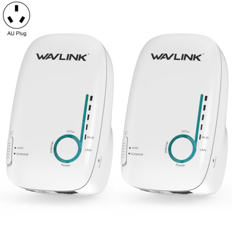 WAVLINK WN576K2 AC1200 Household WiFi Router Network Extender Dual Band Wireless Repeater, Plug:AU Plug (White) - free shipping - PMC Jewellery - Order now!