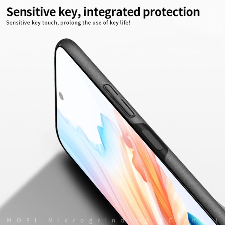For OPPO A2 / A79 5G MOFI Fandun Series Frosted PC Ultra-thin All-inclusive Phone Case(Black) - OPPO Cases by MOFI | Online Shopping South Africa | PMC TechLife | Buy Now Pay Later Mobicred