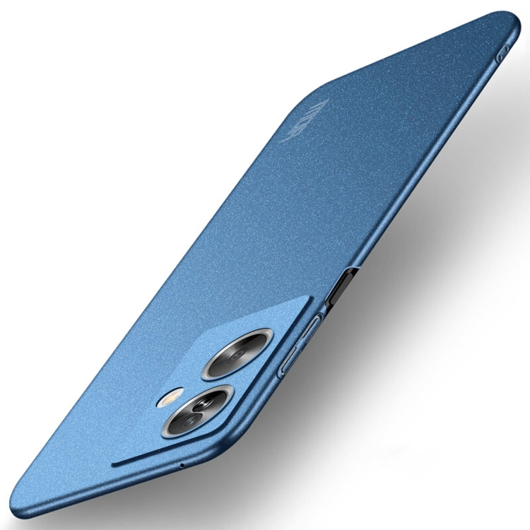 For OPPO A2 / A79 5G MOFI Fandun Series Frosted PC Ultra-thin All-inclusive Phone Case(Blue) - OPPO Cases by MOFI | Online Shopping South Africa | PMC TechLife
