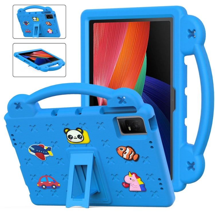 For TCL Tab 11 9466x3 Handle Kickstand Children EVA Shockproof Tablet Case(Sky Blue) - Others by PMC TechLife | Online Shopping South Africa | PMC TechLife | Buy Now Pay Later Mobicred