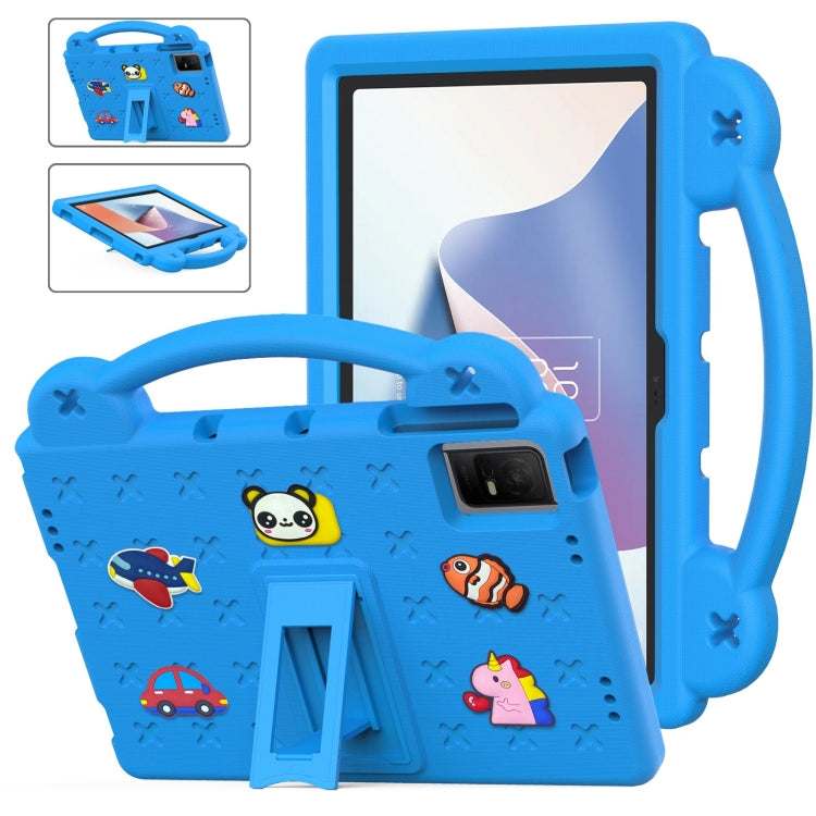 For TCL Nxt Pader 11 2023 Handle Kickstand Children EVA Shockproof Tablet Case(Sky Blue) - Others by PMC TechLife | Online Shopping South Africa | PMC TechLife | Buy Now Pay Later Mobicred