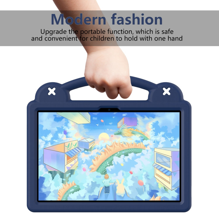 For TCL Nxt Pader 11 2023 Handle Kickstand Children EVA Shockproof Tablet Case(Navy Blue) - Others by PMC TechLife | Online Shopping South Africa | PMC TechLife | Buy Now Pay Later Mobicred