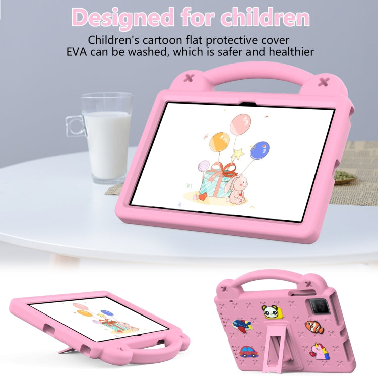 For TCL Tab 10 Gen2 10.36 2023 Handle Kickstand Children EVA Shockproof Tablet Case(Pink) - Others by PMC TechLife | Online Shopping South Africa | PMC TechLife | Buy Now Pay Later Mobicred