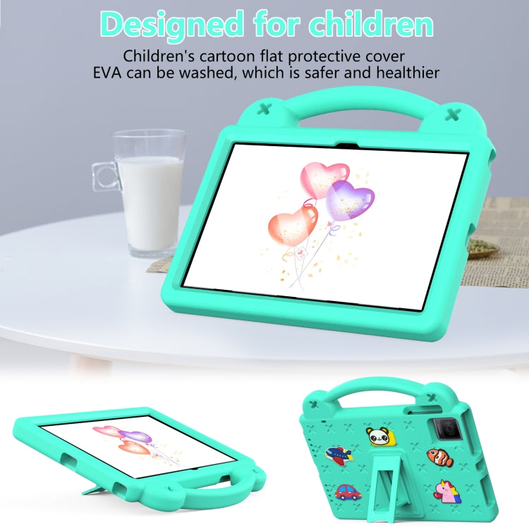 For TCL Tab 10 Gen2 10.36 2023 Handle Kickstand Children EVA Shockproof Tablet Case(Mint Green) - Others by PMC TechLife | Online Shopping South Africa | PMC TechLife | Buy Now Pay Later Mobicred