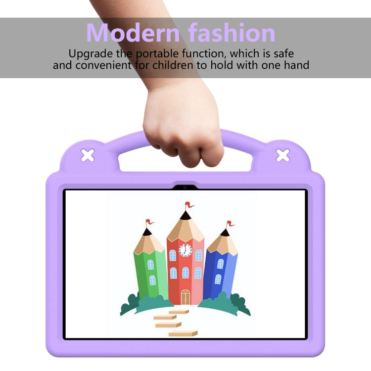 For TCL Tab 10 Gen2 10.36 2023 Handle Kickstand Children EVA Shockproof Tablet Case(Light Purple) - Others by PMC TechLife | Online Shopping South Africa | PMC TechLife | Buy Now Pay Later Mobicred