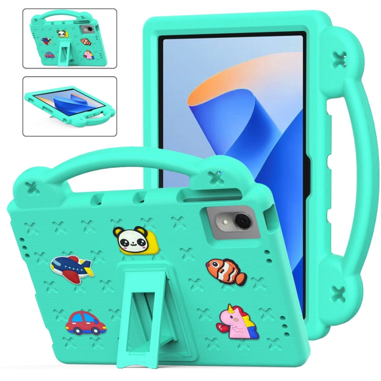 For Huawei MetePad 11 2023 / 2021 Handle Kickstand Children EVA Shockproof Tablet Case(Mint Green) - free shipping - PMC TechLife - Order now!