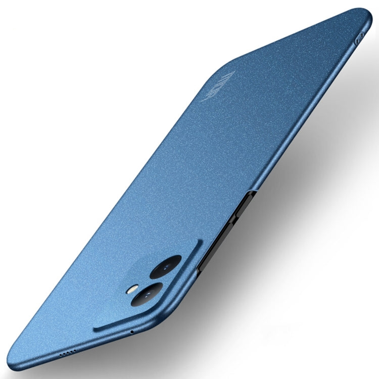 For Honor 100 MOFI Fandun Series Frosted PC Ultra-thin All-inclusive Phone Case(Blue) - Honor Cases by MOFI | Online Shopping South Africa | PMC TechLife | Buy Now Pay Later Mobicred