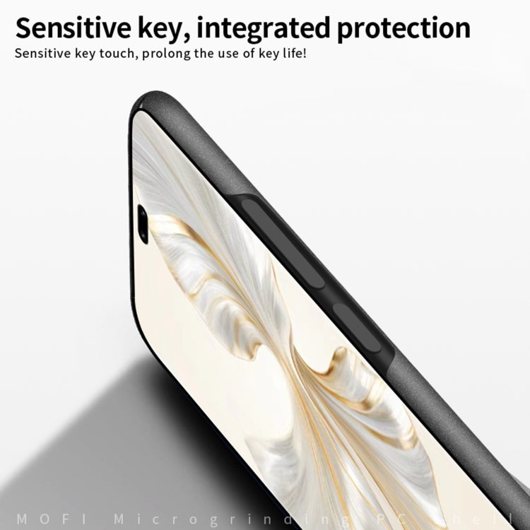 For Honor 100 Pro MOFI Fandun Series Frosted PC Ultra-thin All-inclusive Phone Case(Blue) - Honor Cases by MOFI | Online Shopping South Africa | PMC TechLife