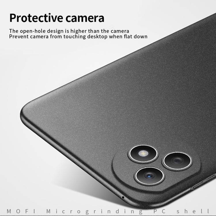 For Honor X50i+ / X50i Pro MOFI Fandun Series Frosted PC Ultra-thin All-inclusive Phone Case(Black) - Honor Cases by MOFI | Online Shopping South Africa | PMC TechLife