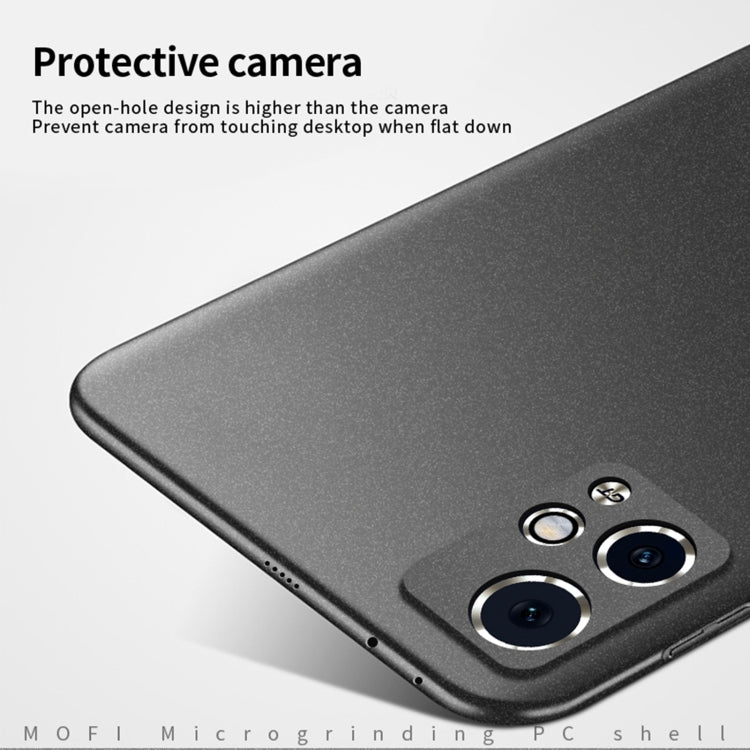 For Honor 90 GT MOFI Fandun Series Frosted PC Ultra-thin All-inclusive Phone Case(Gray) - Honor Cases by MOFI | Online Shopping South Africa | PMC TechLife | Buy Now Pay Later Mobicred