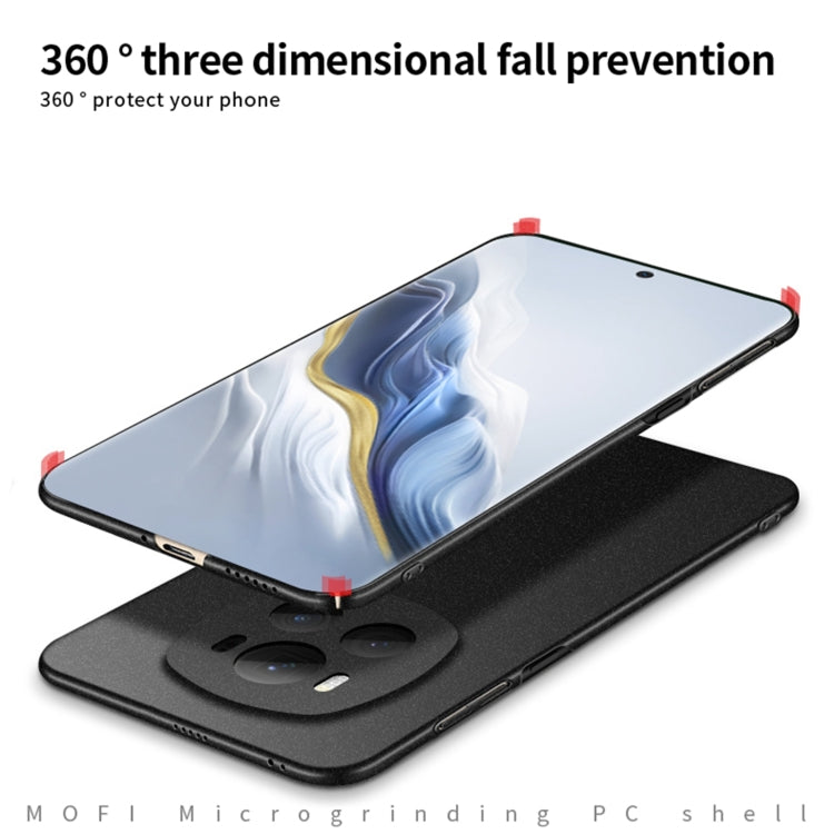 For Honor Magic6 MOFI Fandun Series Frosted PC Ultra-thin All-inclusive Phone Case(Gray) - Honor Cases by MOFI | Online Shopping South Africa | PMC TechLife