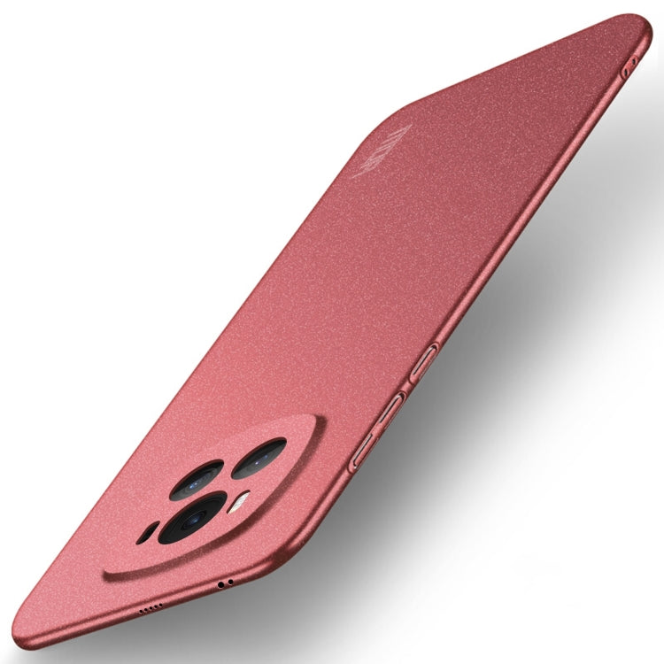 For Honor Magic6 MOFI Fandun Series Frosted PC Ultra-thin All-inclusive Phone Case(Red) - Honor Cases by MOFI | Online Shopping South Africa | PMC TechLife