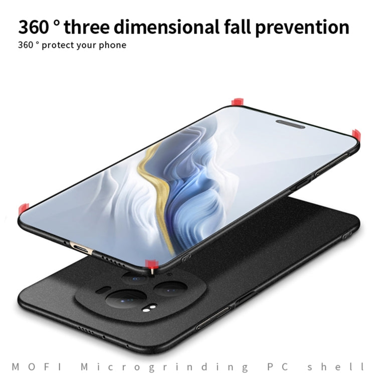 For Honor Magic6 Pro MOFI Fandun Series Frosted PC Ultra-thin All-inclusive Phone Case(Black) - free shipping - PMC TechLife - Order now!
