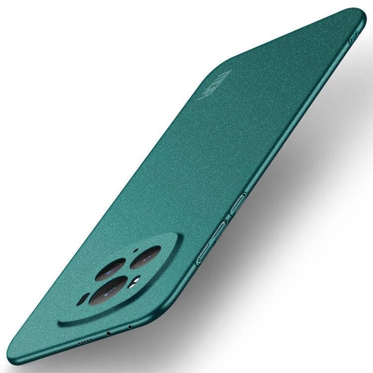 For Honor Magic6 Pro MOFI Fandun Series Frosted PC Ultra-thin All-inclusive Phone Case(Green) - Honor Cases by MOFI | Online Shopping South Africa | PMC TechLife | Buy Now Pay Later Mobicred