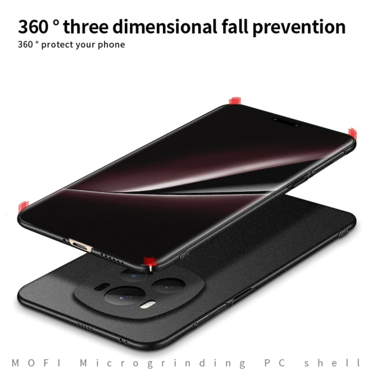 For Honor Magic6 RSR MOFI Fandun Series Frosted PC Ultra-thin All-inclusive Phone Case(Black) - Honor Cases by MOFI | Online Shopping South Africa | PMC Jewellery | Buy Now Pay Later Mobicred