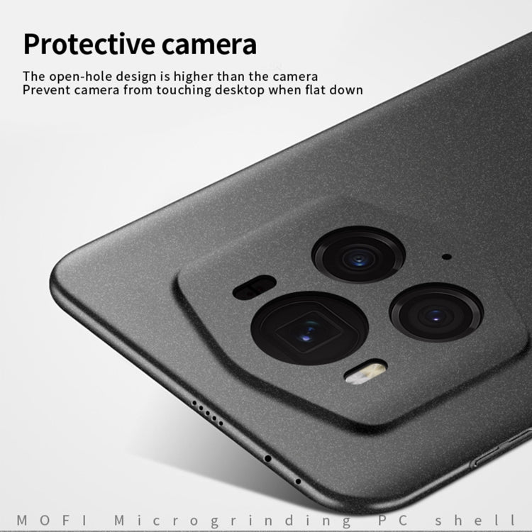For Honor Magic6 RSR MOFI Fandun Series Frosted PC Ultra-thin All-inclusive Phone Case(Gray) - Honor Cases by MOFI | Online Shopping South Africa | PMC Jewellery | Buy Now Pay Later Mobicred