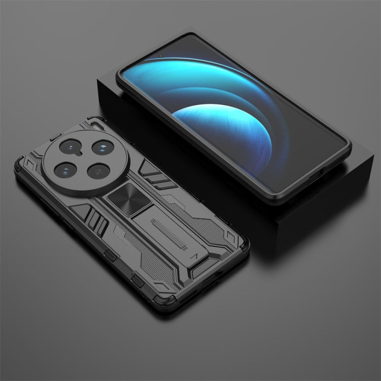 For vivo X100 Pro Supersonic Armor PC Hybrid TPU Phone Case(Black) - vivo Tempered Glass by imak | Online Shopping South Africa | PMC TechLife | Buy Now Pay Later Mobicred