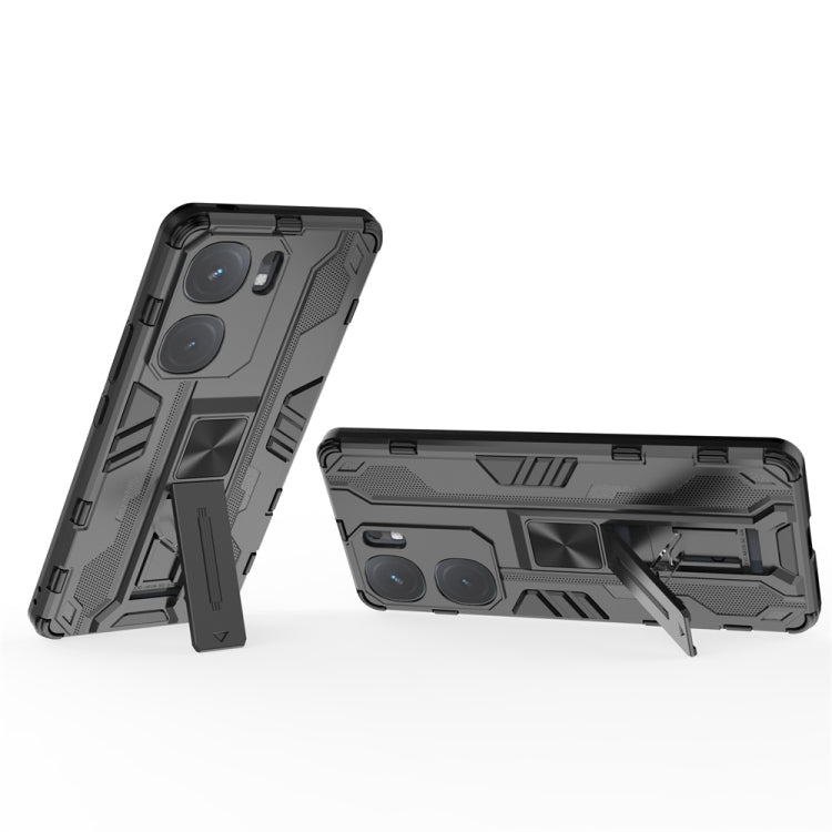 For vivo iQOO Neo9 Pro / Neo9 Supersonic Armor PC Hybrid TPU Phone Case(Black) - iQOO Neo9 Cases by PMC TechLife | Online Shopping South Africa | PMC TechLife