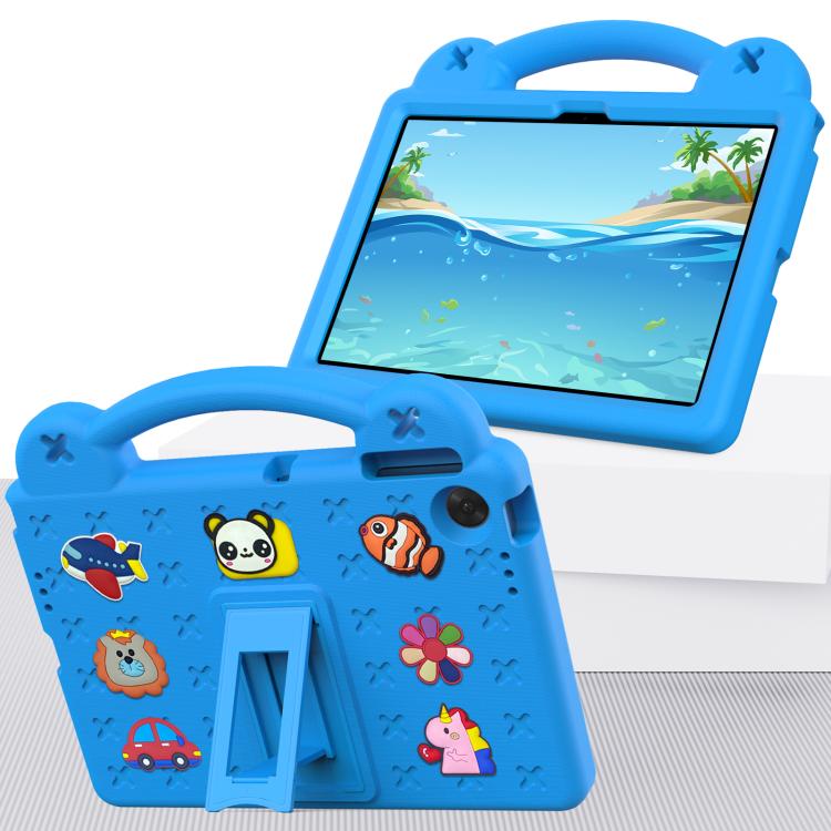 For Lenovo Tab TB-311 / WIFI 10.1 2025 Handle Kickstand Children EVA Shockproof Tablet Case(Sky Blue) - Lenovo by PMC TechLife | Online Shopping South Africa | PMC TechLife | Buy Now Pay Later Mobicred