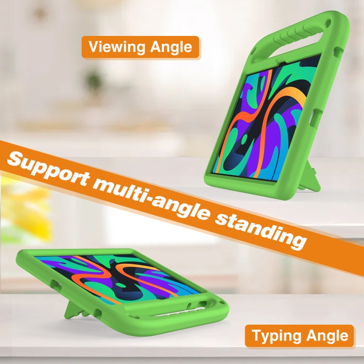 For Lenovo Tab  P12 / Xiaoxin Pad Pro 12.7 Handle EVA Shockproof Tablet Case with Holder(Green) - Lenovo by PMC TechLife | Online Shopping South Africa | PMC TechLife | Buy Now Pay Later Mobicred