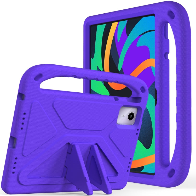 For Lenovo Tab  P12 / Xiaoxin Pad Pro 12.7 Handle EVA Shockproof Tablet Case with Holder(Purple) - Lenovo by PMC TechLife | Online Shopping South Africa | PMC TechLife | Buy Now Pay Later Mobicred