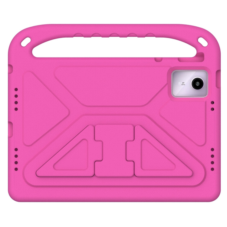 For Lenovo Tab  P12 / Xiaoxin Pad Pro 12.7 Handle EVA Shockproof Tablet Case with Holder(Rose Red) - Lenovo by PMC TechLife | Online Shopping South Africa | PMC TechLife | Buy Now Pay Later Mobicred
