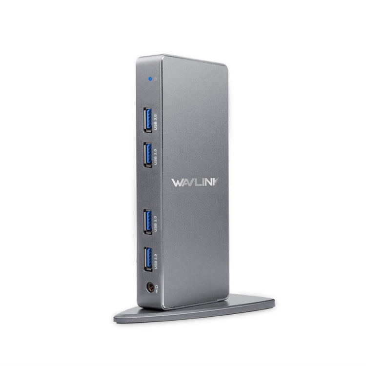 WAVLINK WL-UG69DK7 Laptops Type-C Universal Desktop Docking Station Aluminum Alloy HUB Adapter(EU Plug) - free shipping - PMC TechLife - Order now!