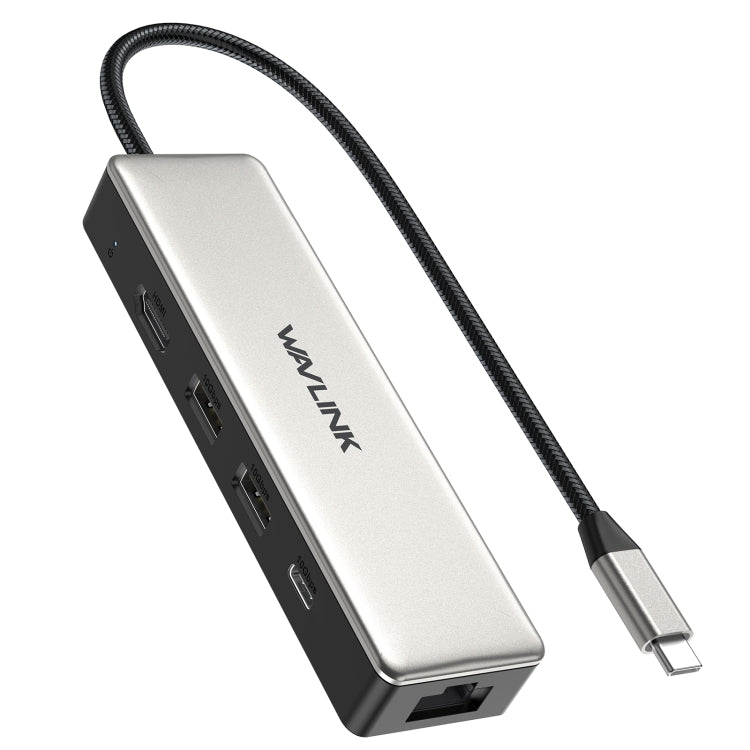 WAVLINK WL-UHP3414 100W Power 10Gbps 4K HDMI USB-C Dock HUB 3xUSB3.2 Gen 2 + 2.5G Ethernet Port - free shipping - PMC TechLife - Order now!