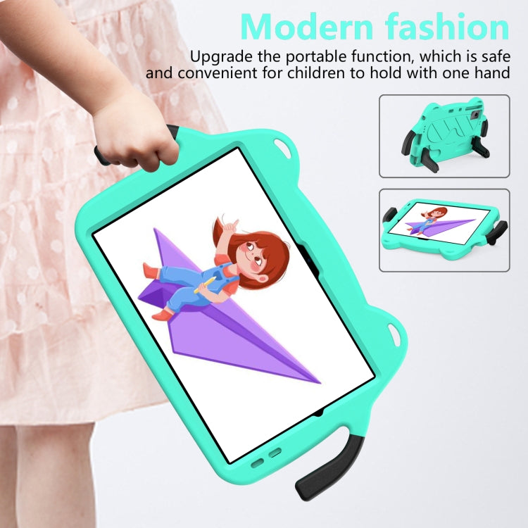 For Lenovo Xiaoxin Pad 2024/Tab M11 Ice Baby EVA Shockproof Hard PC Tablet Case(Mint Green+Black) - Lenovo by PMC TechLife | Online Shopping South Africa | PMC TechLife | Buy Now Pay Later Mobicred