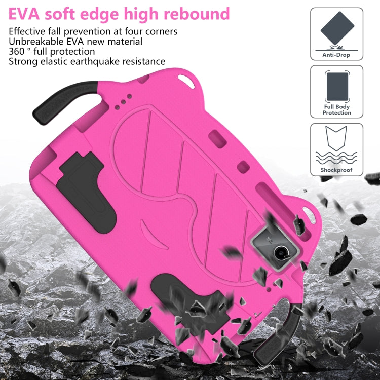 For Lenovo Tab P11 J606F/ P11 Plus J607F Ice Baby EVA Shockproof Hard PC Tablet Case(Rose Red+Black) - Lenovo by PMC TechLife | Online Shopping South Africa | PMC TechLife | Buy Now Pay Later Mobicred