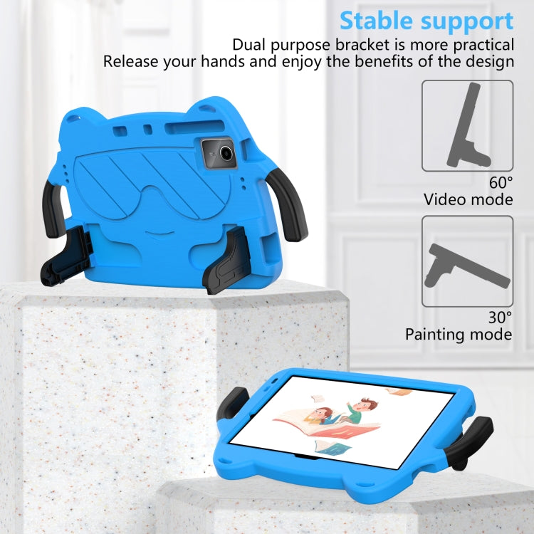 For Lenovo Tab P11 J606F/ P11 Plus J607F Ice Baby EVA Shockproof Hard PC Tablet Case(Sky Blue+Black) - Lenovo by PMC TechLife | Online Shopping South Africa | PMC TechLife | Buy Now Pay Later Mobicred