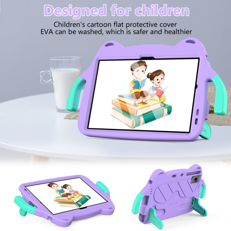 For Lenovo Tab P11 J606F/ P11 Plus J607F Ice Baby EVA Shockproof Hard PC Tablet Case(Light Purple+Mint Green) - Lenovo by PMC TechLife | Online Shopping South Africa | PMC TechLife | Buy Now Pay Later Mobicred