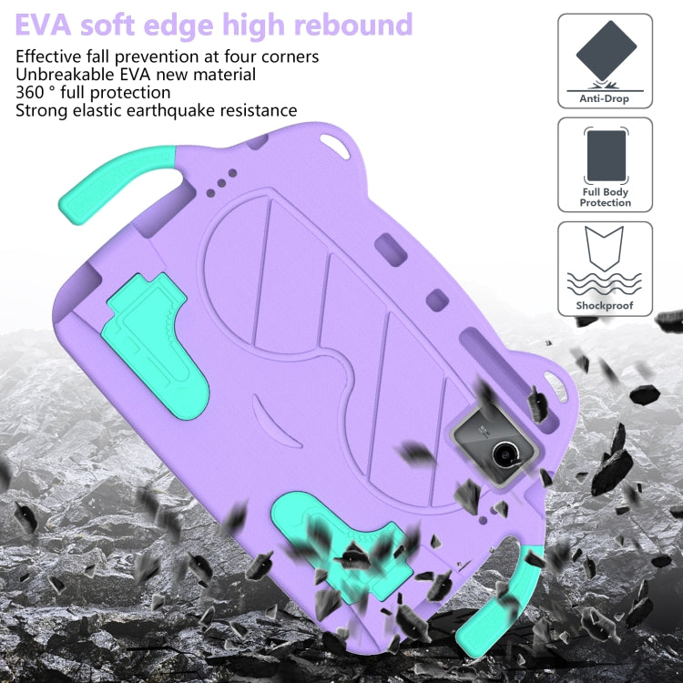 For Lenovo Tab P11 J606F/ P11 Plus J607F Ice Baby EVA Shockproof Hard PC Tablet Case(Light Purple+Mint Green) - Lenovo by PMC TechLife | Online Shopping South Africa | PMC TechLife | Buy Now Pay Later Mobicred