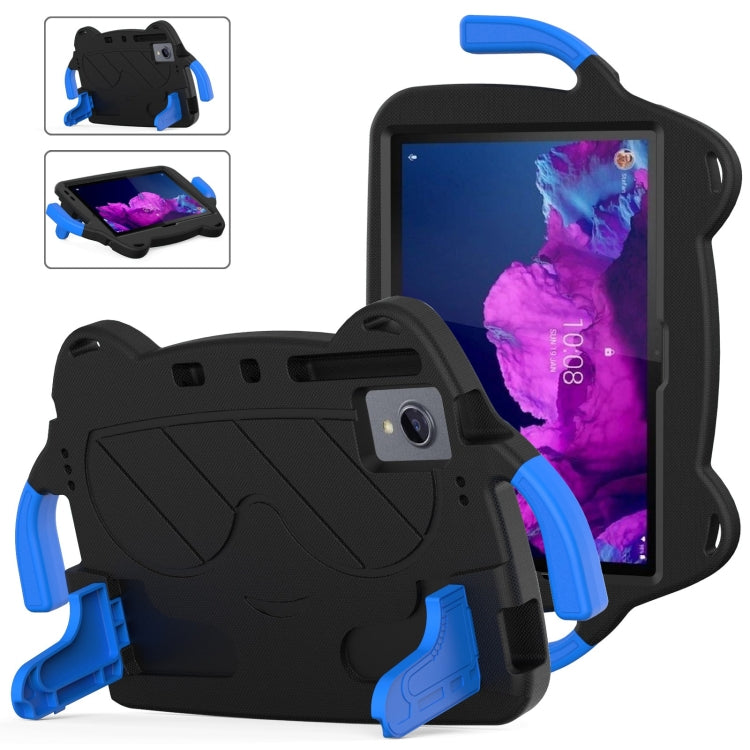 For Lenovo Tab P11 J606F/ P11 Plus J607F Ice Baby EVA Shockproof Hard PC Tablet Case(Black+Blue) - Lenovo by PMC TechLife | Online Shopping South Africa | PMC TechLife | Buy Now Pay Later Mobicred