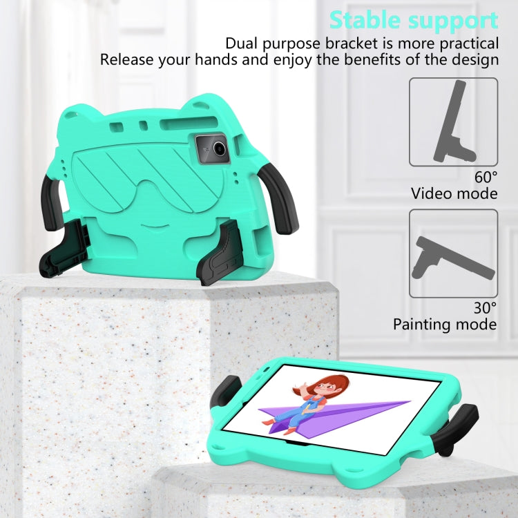For TCL NxtPader 11 2023 Ice Baby EVA Shockproof Hard PC Tablet Case(Mint Green+Black) - Others by PMC TechLife | Online Shopping South Africa | PMC TechLife | Buy Now Pay Later Mobicred