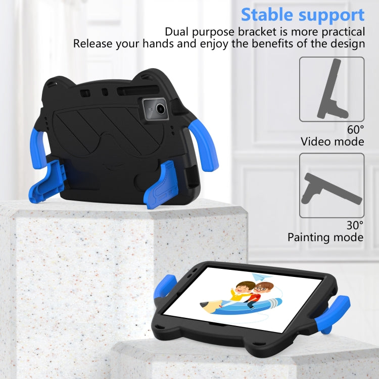 For Onn Tbspg 100110027 2023 Ice Baby EVA Shockproof Hard PC Tablet Case(Black+Blue) - Others by PMC TechLife | Online Shopping South Africa | PMC TechLife | Buy Now Pay Later Mobicred