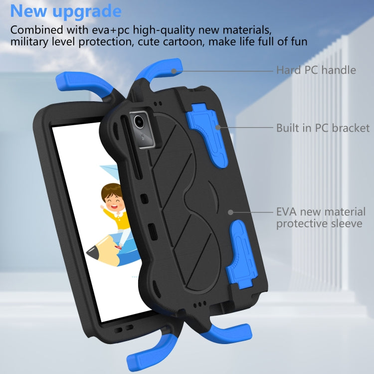 For Onn Tbspg 100110027 2023 Ice Baby EVA Shockproof Hard PC Tablet Case(Black+Blue) - Others by PMC TechLife | Online Shopping South Africa | PMC TechLife | Buy Now Pay Later Mobicred