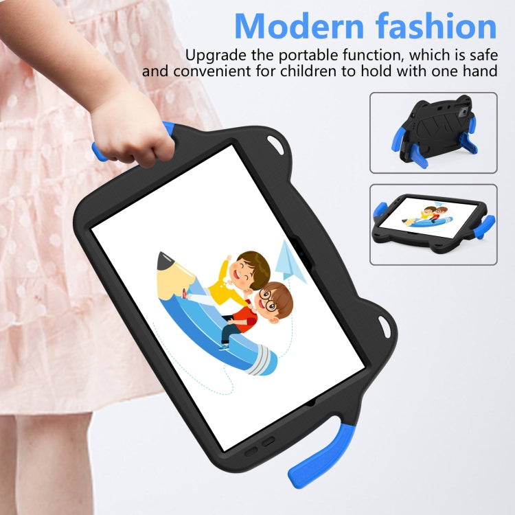 For Onn Tbspg 100110027 2023 Ice Baby EVA Shockproof Hard PC Tablet Case(Black+Blue) - Others by PMC TechLife | Online Shopping South Africa | PMC TechLife | Buy Now Pay Later Mobicred