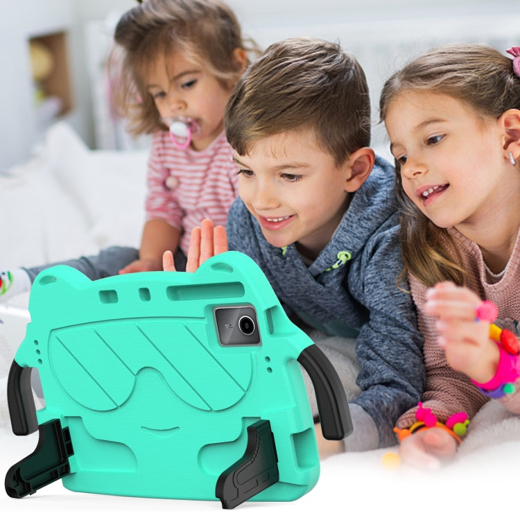 For DOOGEE T30 Pro 11 2023 Ice Baby EVA Shockproof Hard PC Tablet Case(Mint Green+Black) - Others by PMC TechLife | Online Shopping South Africa | PMC TechLife | Buy Now Pay Later Mobicred