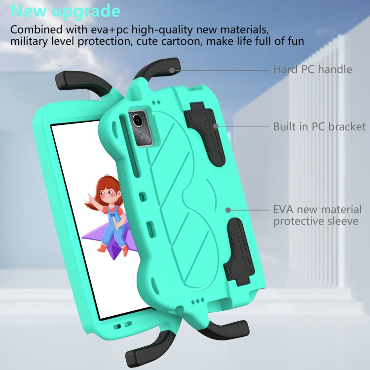 For DOOGEE T30 Pro 11 2023 Ice Baby EVA Shockproof Hard PC Tablet Case(Mint Green+Black) - Others by PMC TechLife | Online Shopping South Africa | PMC TechLife | Buy Now Pay Later Mobicred