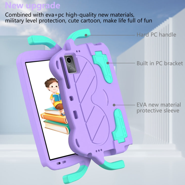 For Huawei MatePad 11 2023/2021 Ice Baby EVA Shockproof Hard PC Tablet Case(Light Purple+Mint Green) - Huawei by PMC TechLife | Online Shopping South Africa | PMC TechLife | Buy Now Pay Later Mobicred