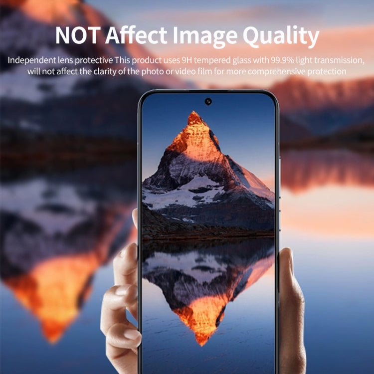 For Redmi K70 / K70 Pro / K70E ENKAY Hat-Prince 9H Rear Camera Lens Aluminium Alloy Tempered Glass Film(Colorful) -  by ENKAY | Online Shopping South Africa | PMC TechLife | Buy Now Pay Later Mobicred