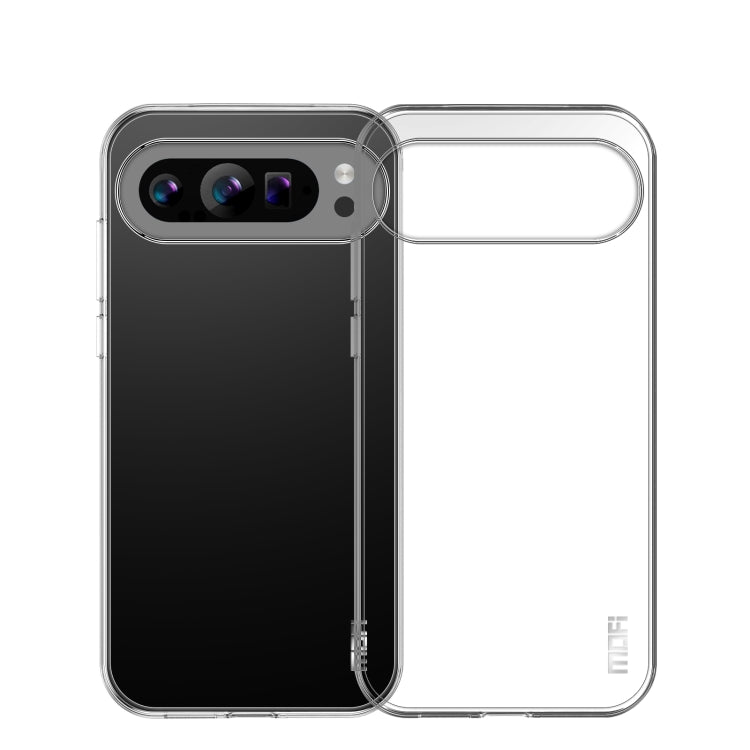 For Google Pixel 9 MOFI Ming Series Transparent Ultra-thin TPU Phone Case(Transparent) - Google Cases by MOFI | Online Shopping South Africa | PMC TechLife | Buy Now Pay Later Mobicred