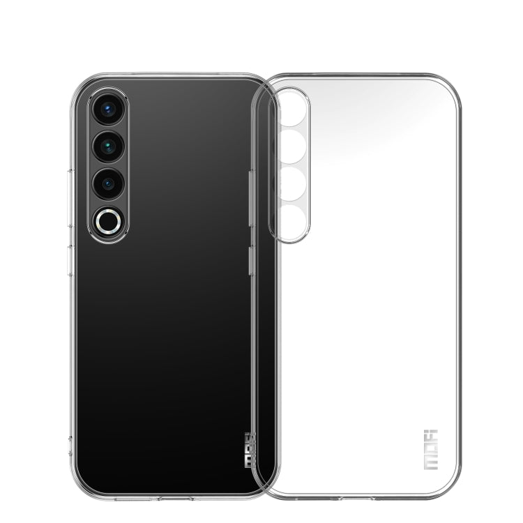 For Meizu 21 Pro MOFI Ming Series Transparent Ultra-thin TPU Phone Case(Transparent) - Meizu by MOFI | Online Shopping South Africa | PMC TechLife | Buy Now Pay Later Mobicred